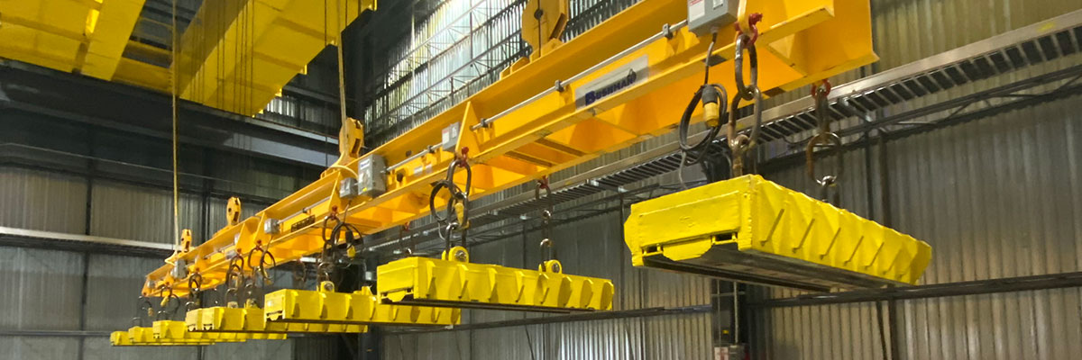 Industrial Bi-Polar Heavy Lift Electromagnet System 