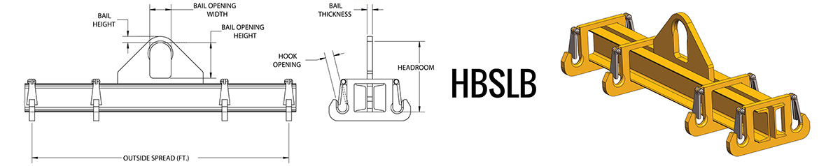 HBSLB - Basket Sling Adjustable Lifting Beam