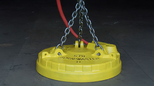 Industrial Grade Scrapmaster Circular Electromagnet System