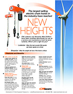 CM Wind Industry Electric Chain Hoists
