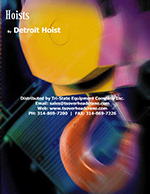 Detroit Wire Rope Hoist Brochure