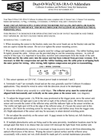 Duct-O-Wire CAS-1RA-O Collision Avoidance System Manual