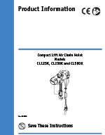IR CLK Series Air Hoist Manual