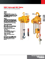 IR MLK / HLK Series Air Hoist Brochure