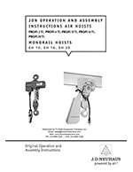 J.D. Neuhaus Profi Air Hoist Manual