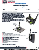Mag-Mate AdvantageLift Permanent Magnet Lifter Manual