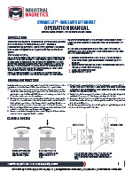 Mag-Mate DynamicLift Permanent Magnet Lifter Manual