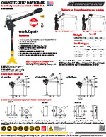 OZ Compozite Elite Davit Crane Brochure