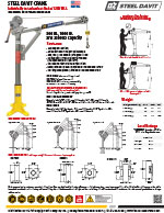 OZ Steel Davit Crane Brochure