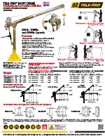 OZ Tele-Pro Davit Crane Brochure