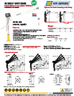 OZ XR Series Steel Davit Crane Brochure