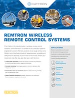 Remtron Wireless Remote Control Systems Brochure