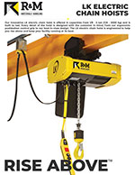 R&M LK Electric Chain Hoist Brochure