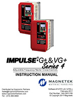 Magnetek Impulse G+/VG+ Series 4 VFD Manual