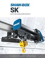 Shaw-Box SK Wire Rope Hoist Brochure