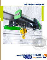 Stahl SH Wire Rope Hoists Brochure