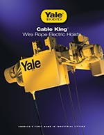 Yale Cable King Wire Rope Hoist Brochure