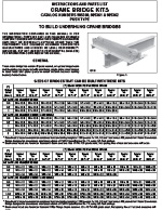 Yale Angle Push Type Crane End Truck Manual
