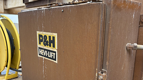 Original P&H Hoist Panel Control Enclosure