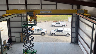 10 Ton Overhead Crane Install
