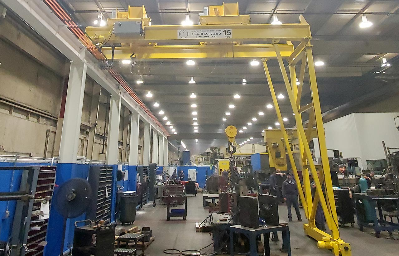 15 Ton Semi Gantry Crane