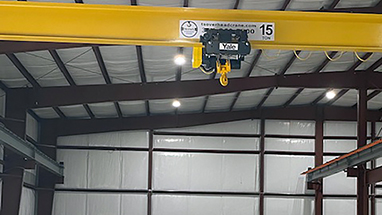 15-Ton Single Girder Crane New Installation