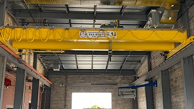16-Ton Crane Installation