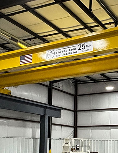 25-Ton Overhead Crane Examples