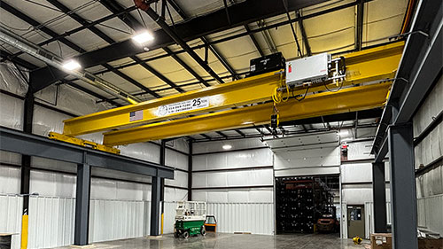 25-Ton Bridge Crane for Auto Parts Manufacturer