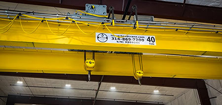 40-Ton Overhead Crane Examples