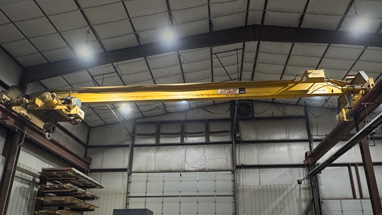 Crane Replacement for Metal Fabrication Shop
