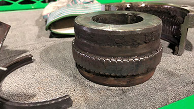 Emergency Crane Repair For Broken Motor Coupling