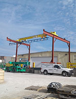 2-Ton Crane with Built in Fall Protection