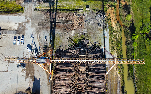 Portal Crane for Paper Mill