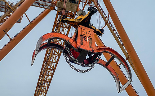 Portal Crane Hoist Claw for Paper Mill