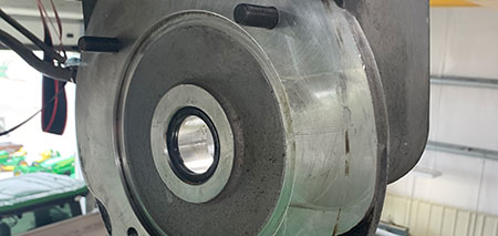 Removal of Hoist Gearbox