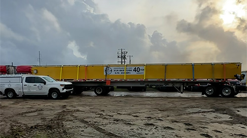 Staging of 40-Ton Double Girder Bridge Crane