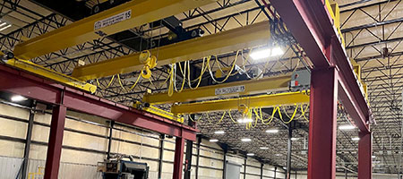 Twin 15-Ton Bridge Cranes
