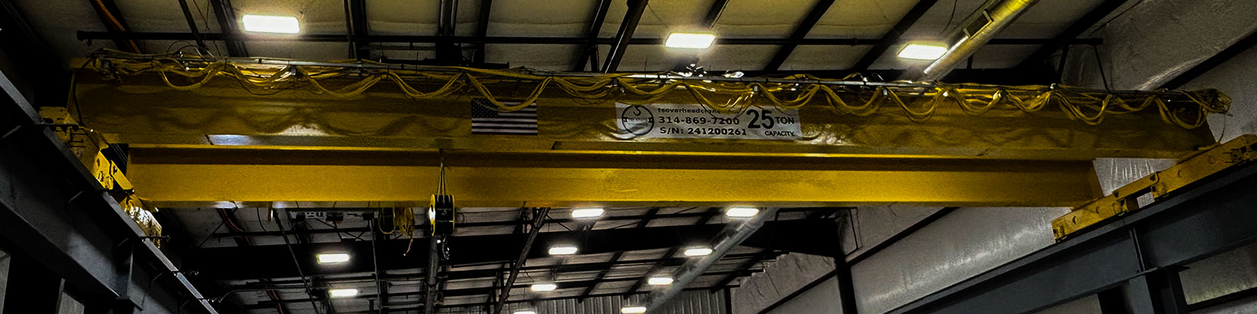 25 Ton Overhead Bridge Crane
