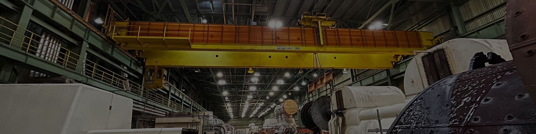 Turbine crane modernization performed at steam generation plant.