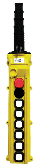 Duct-O-Wire L8 Series Pendant Push Button Station with Emergency Stop