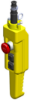 Conductix, 80 Series 2-Button Pistol Grip Pendant, Single Speed with Emergency Stop, Part No XA-COB81.5PB