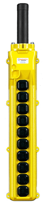 Conductix, 80 Series 10-Button Pendant, All Single Speed, Part No XA-34250