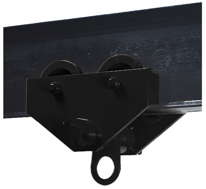 1 Ton CM Series 84A/PT Plain Push Trolley, Spark Resistant, Part No 1641-0100SR