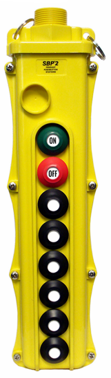 Magnetek 8-Btn SBP2 Pendant Station w/ Momentary On/Off