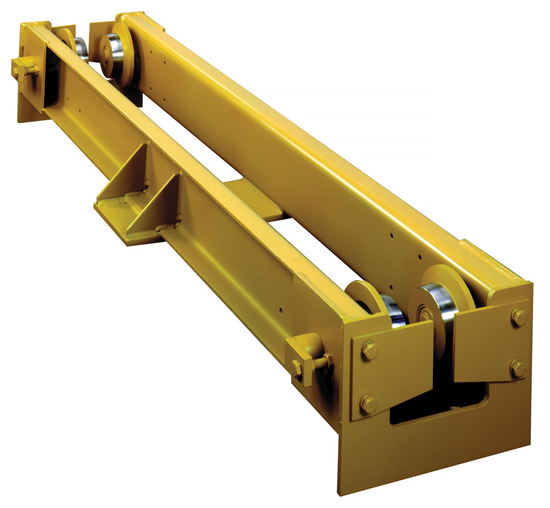 Yale 3-Ton Under Running Plain Push End Trucks, 905368