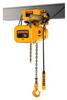 Harrington NER Electric Chain Hoist with Motorized Trolley