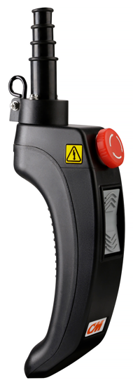 CM Rocket, Rocker Switch Pendant Station, Two-Speed, w/ E-Stop, Part No. ECUR-2SE