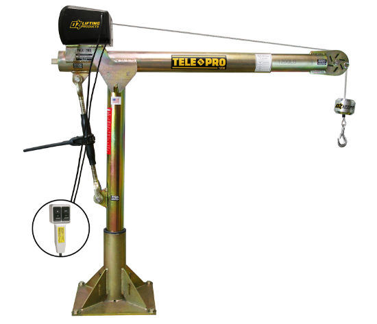 OZ Tele-Pro Davit Crane (OZTP1200DAV-ACW)