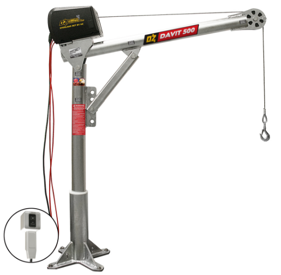 OZ Steel Davit Crane (OZ500DAV-DCW)